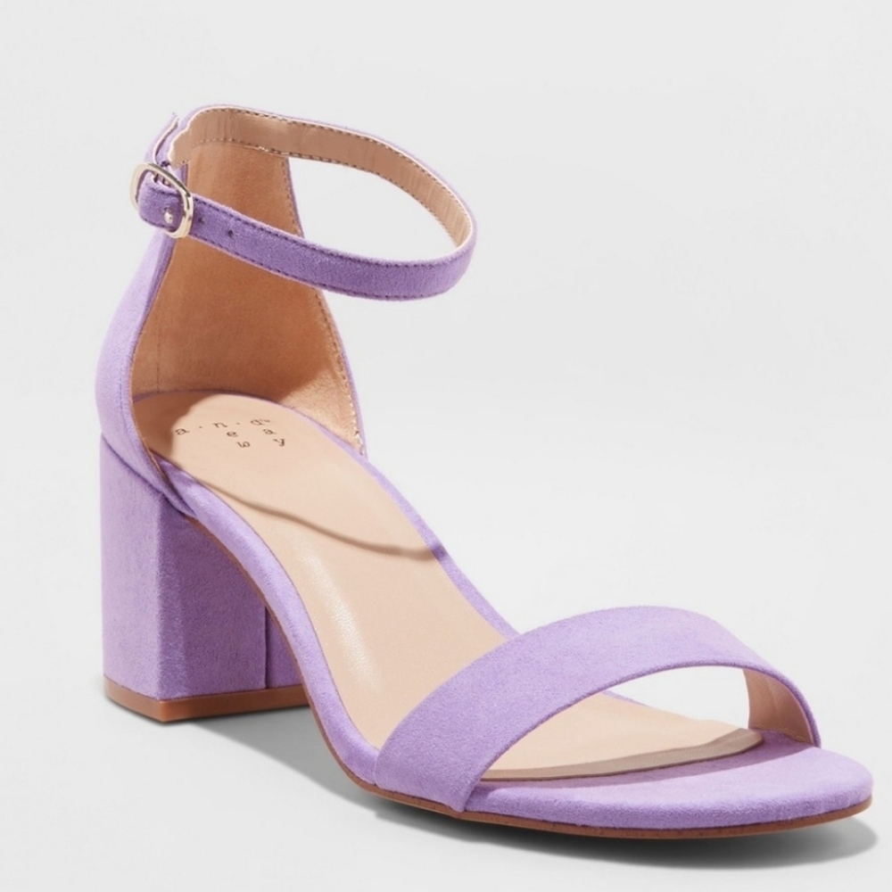 A New Day Lilac/Michaela Heeled Sandals